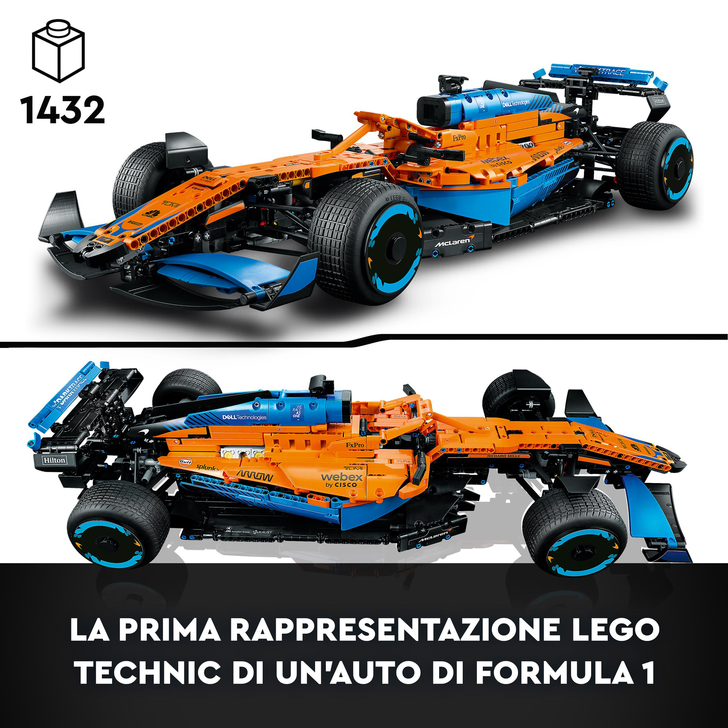 LEGO Technic Monoposto McLaren Formula 1 - La città del mattoncino